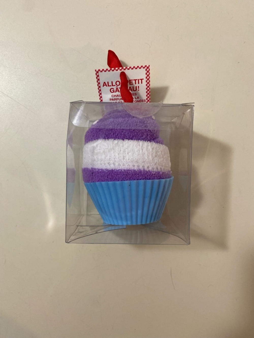 Bath & Body Works Hello Cupcake Lounge Socks Vanilla Shea Infused OS Fits Most